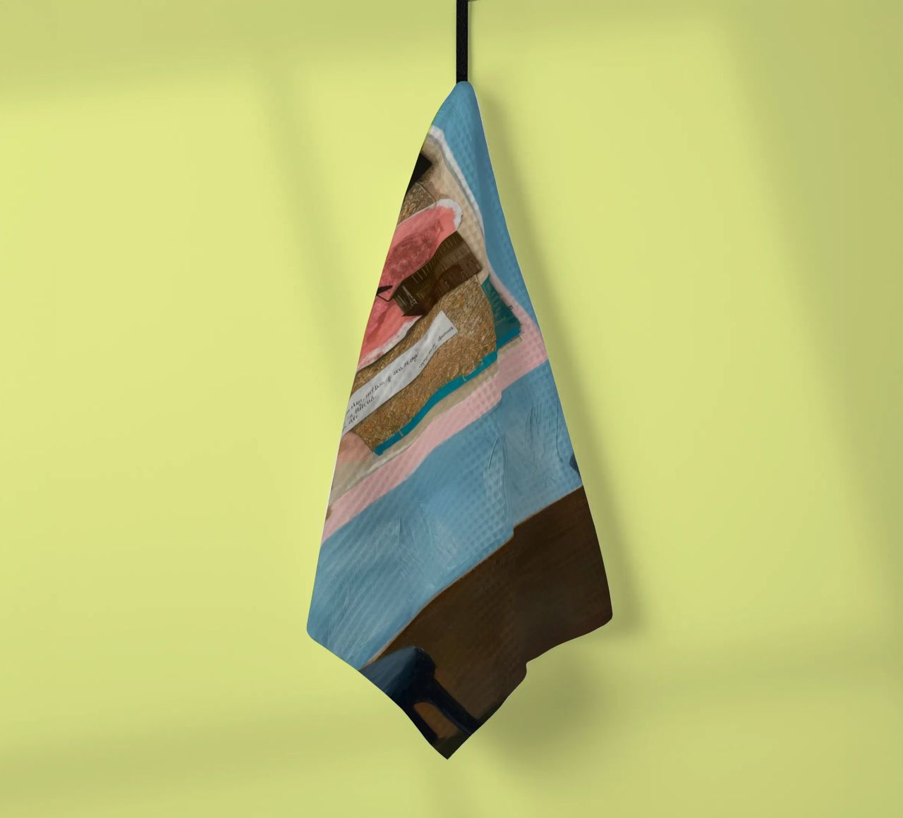 Vue sereine torchon de Opal Strokes