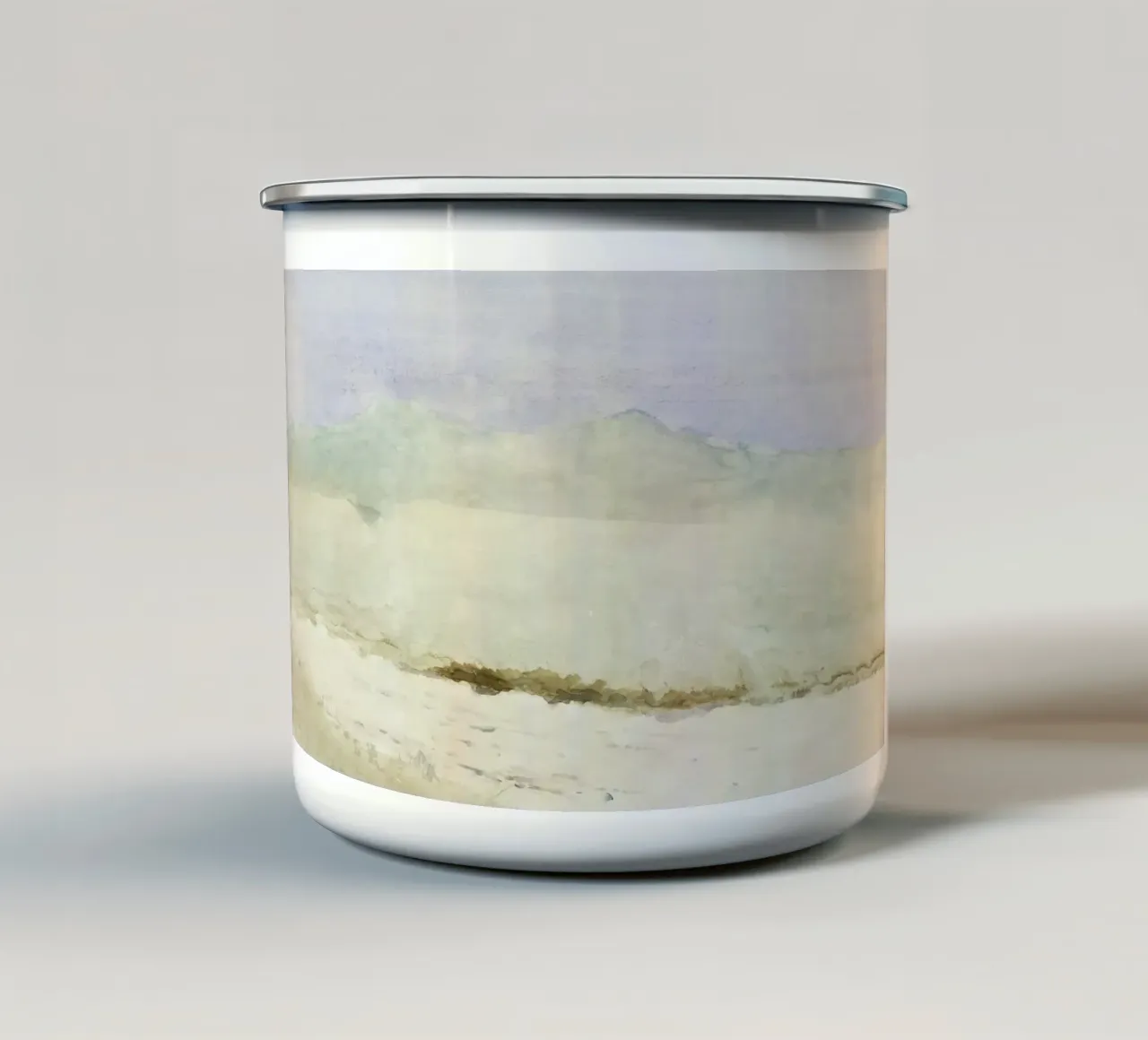 J.M.W. Turner Paesaggio - Romanticismo Studio ad acquerello tazza in smalto da NorwesClub