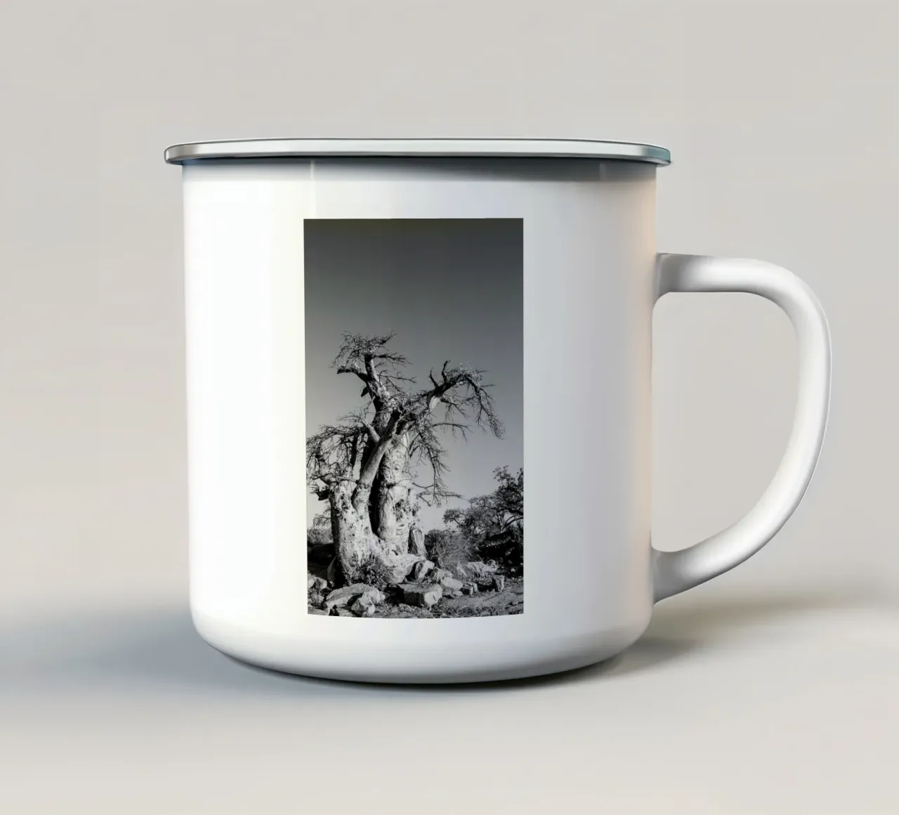 Kubu tazza in smalto da Shot By Clint