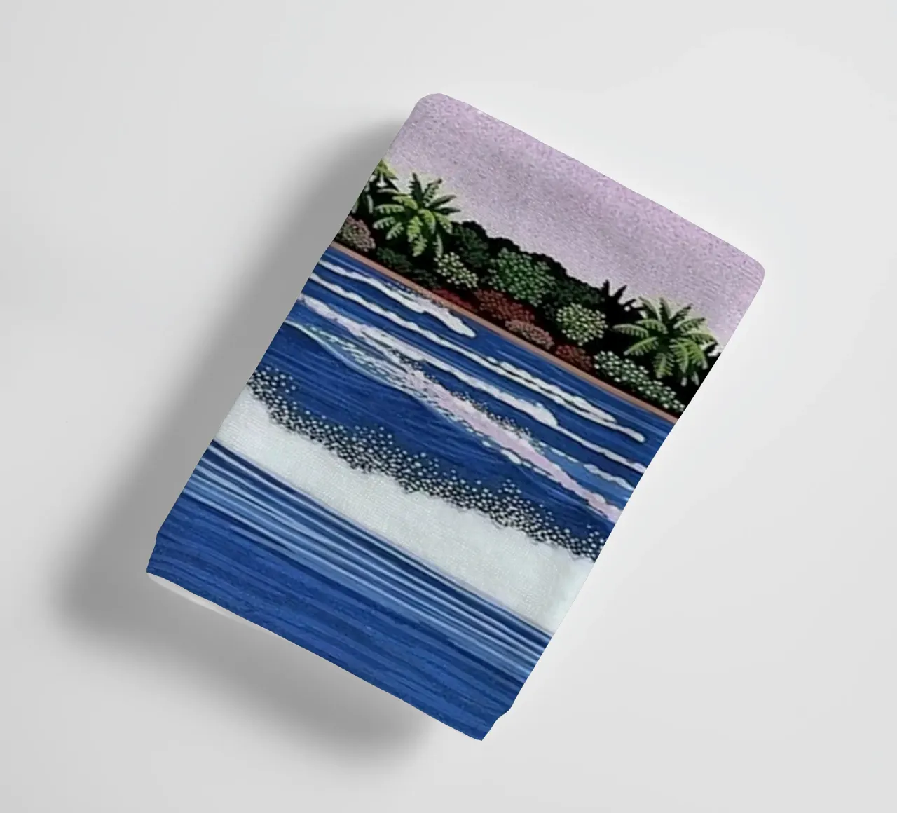 Hiroshi Nagai - The Waves towel by Art In The Sky