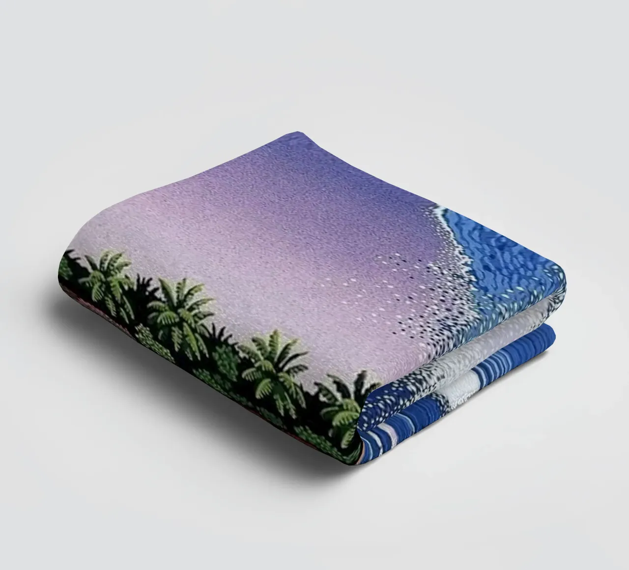 Hiroshi Nagai - The Waves towel by Art In The Sky
