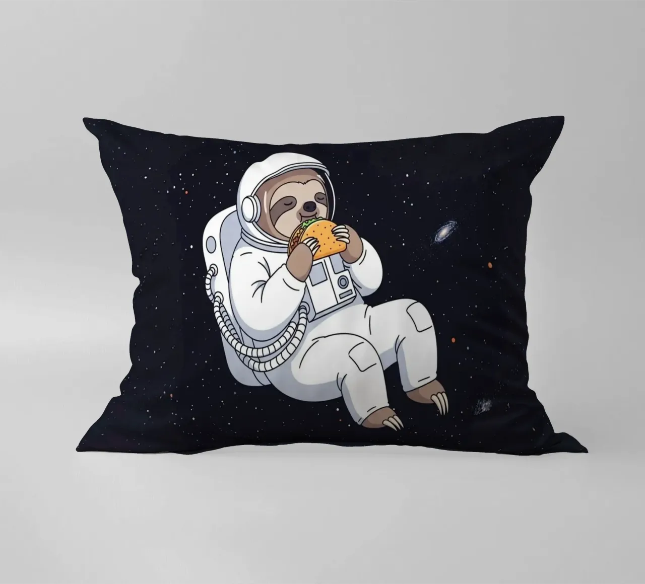 ASTRO SLOTH: Maybe It's Not Procrastination, It's My Orbit. cuscino da ZEN VACATION