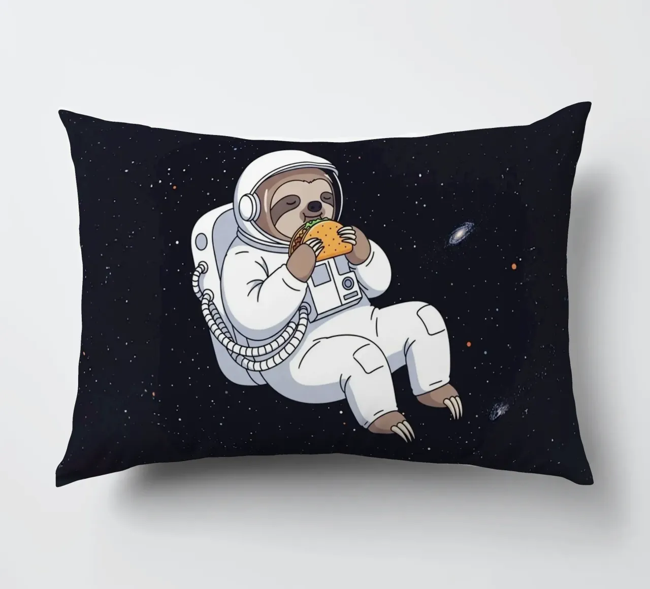 ASTRO SLOTH: Maybe It's Not Procrastination, It's My Orbit. cuscino da ZEN VACATION