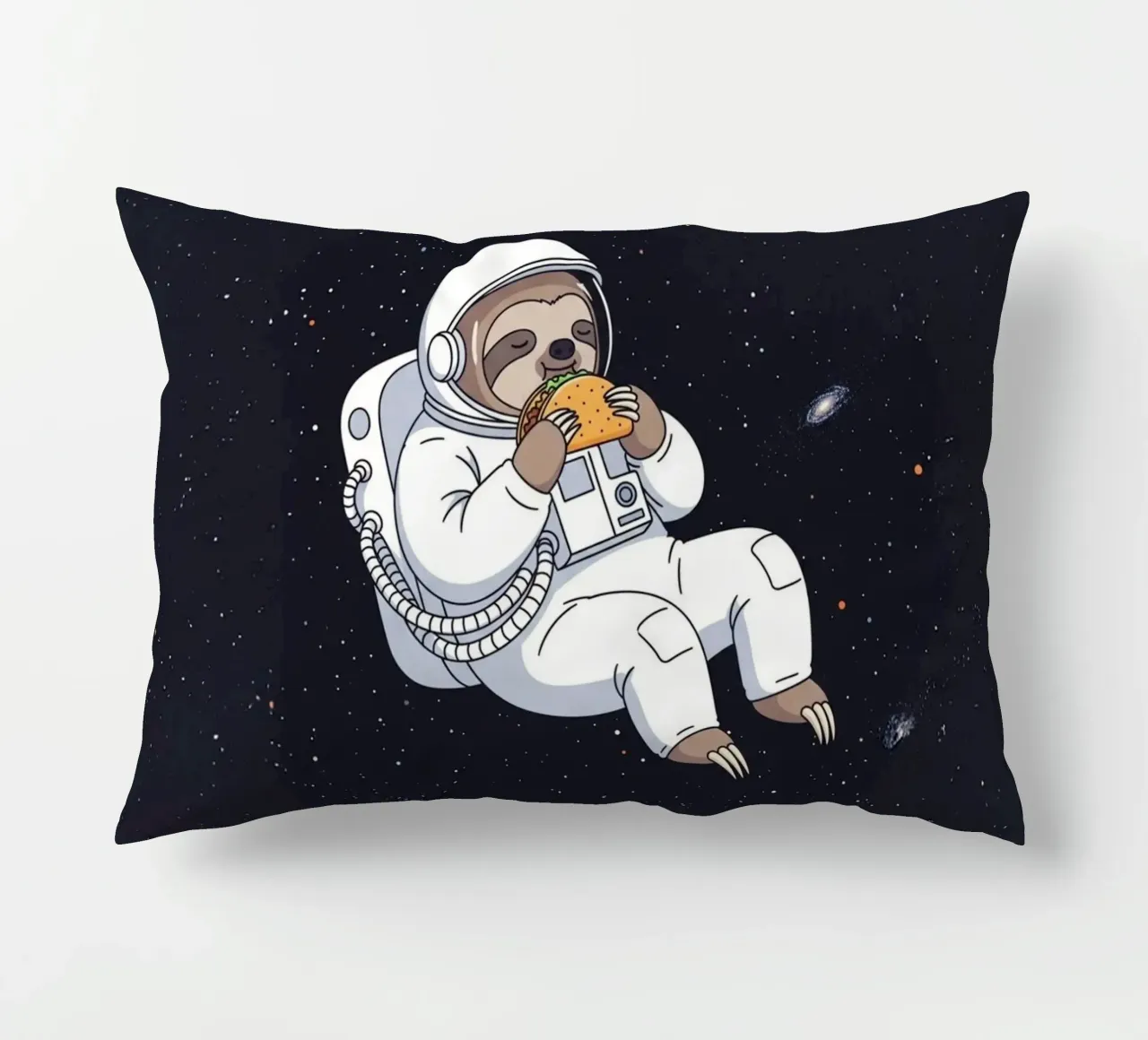 ASTRO SLOTH: Maybe It's Not Procrastination, It's My Orbit. cuscino da ZEN VACATION
