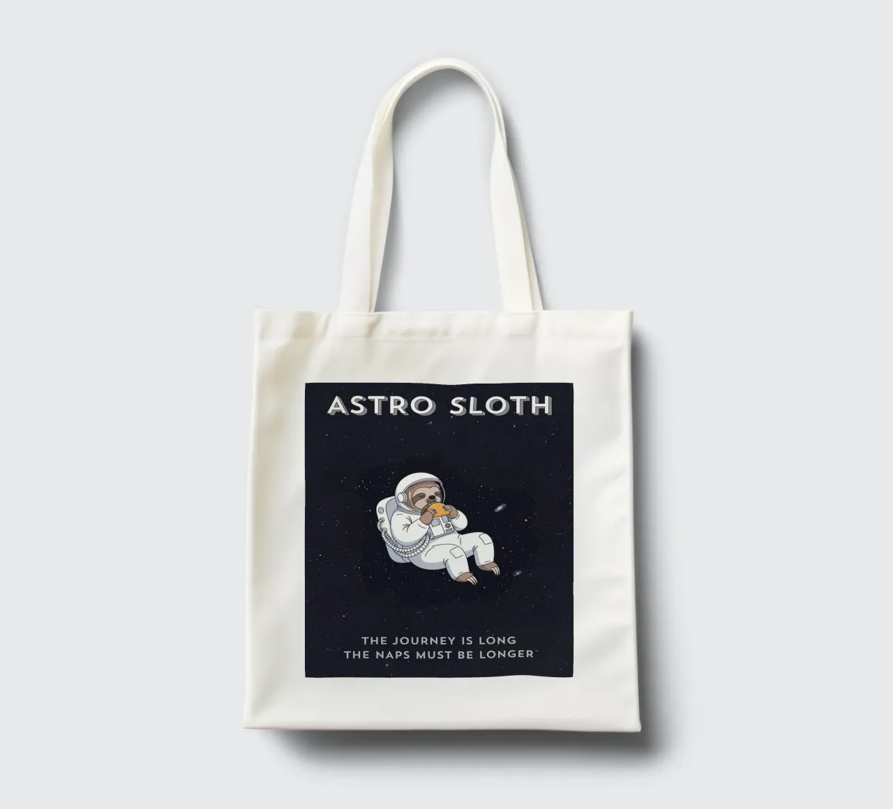 ASTRO SLOTH: Maybe It's Not Procrastination, It's My Orbit. Jutebeutel von ZEN VACATION
