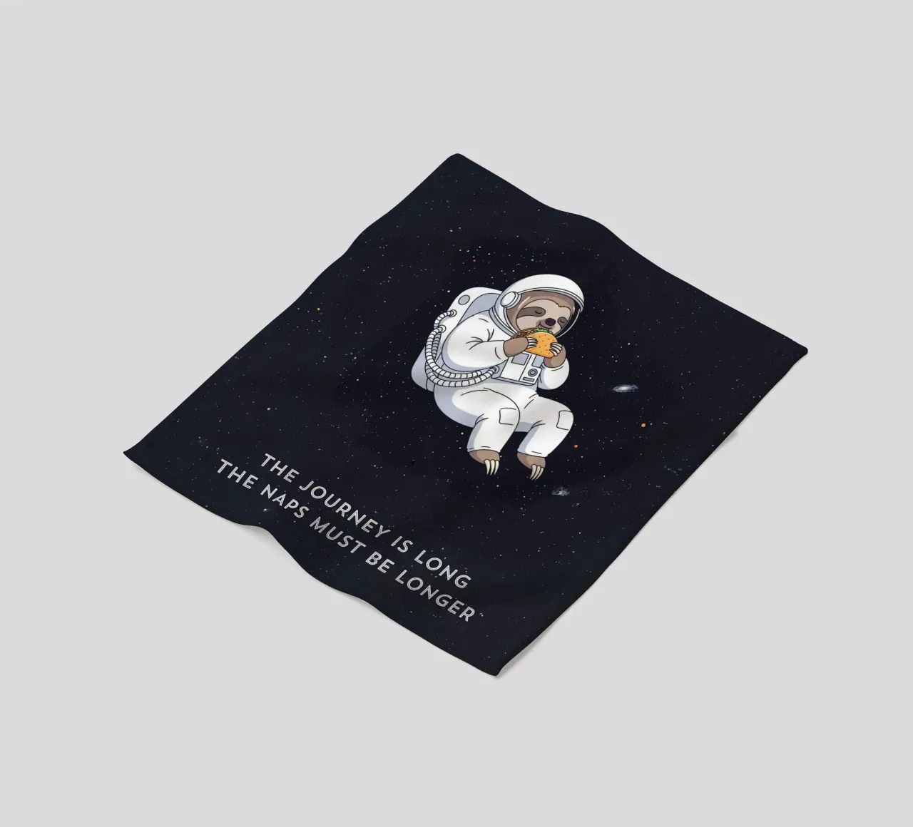 ASTRO SLOTH: Maybe It's Not Procrastination, It's My Orbit. coperta in pile da ZEN VACATION