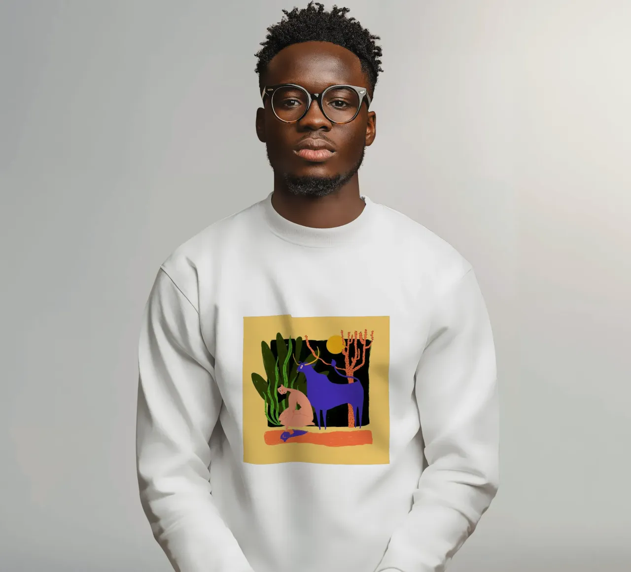 River Bathing felpa da Studio One