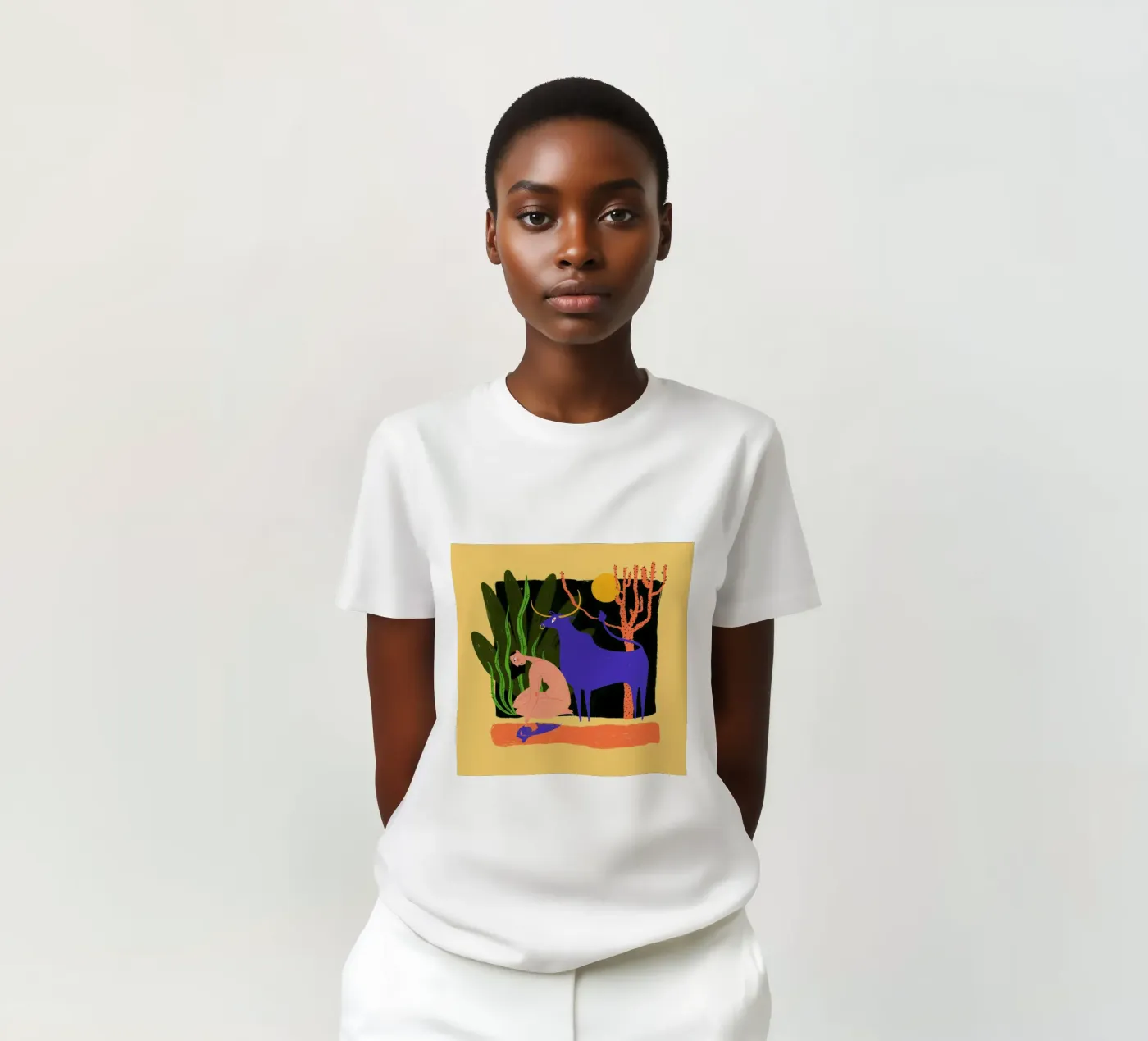 River Bathing t-shirt da Studio One