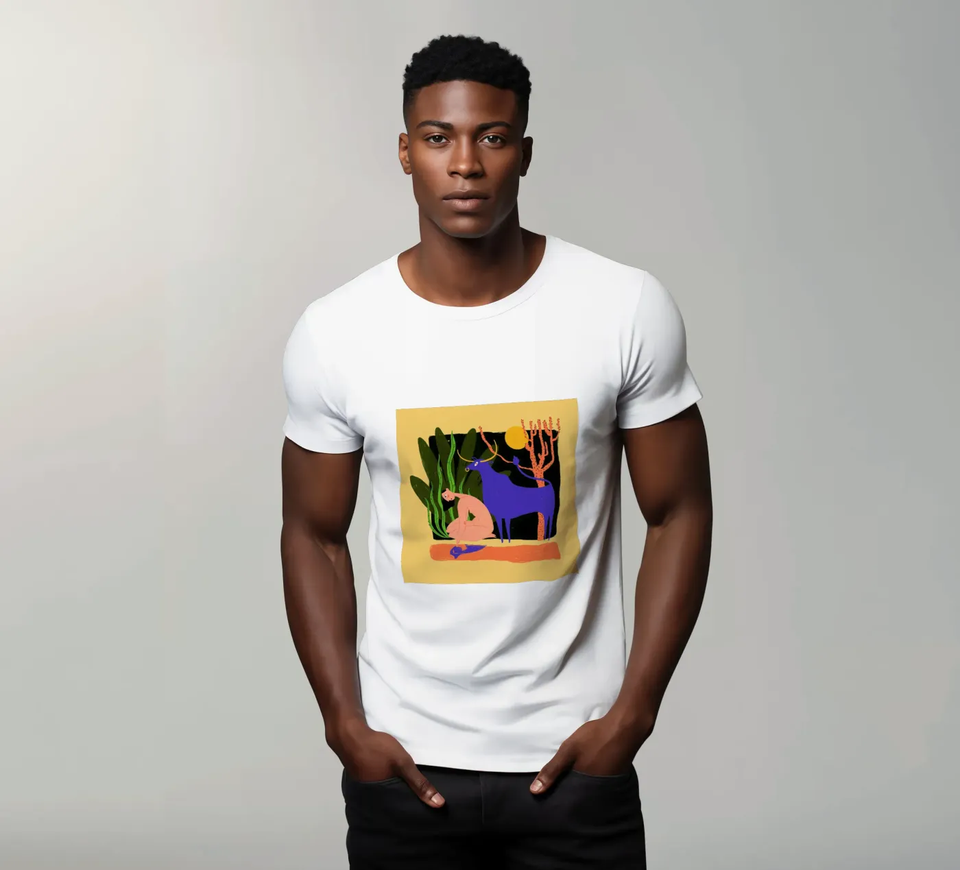 River Bathing t-shirt da Studio One