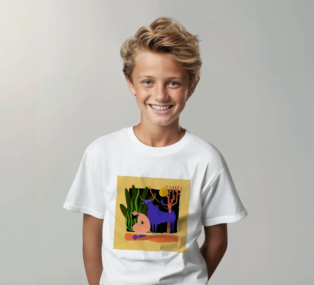 River Bathing t-shirt bambini da Studio One