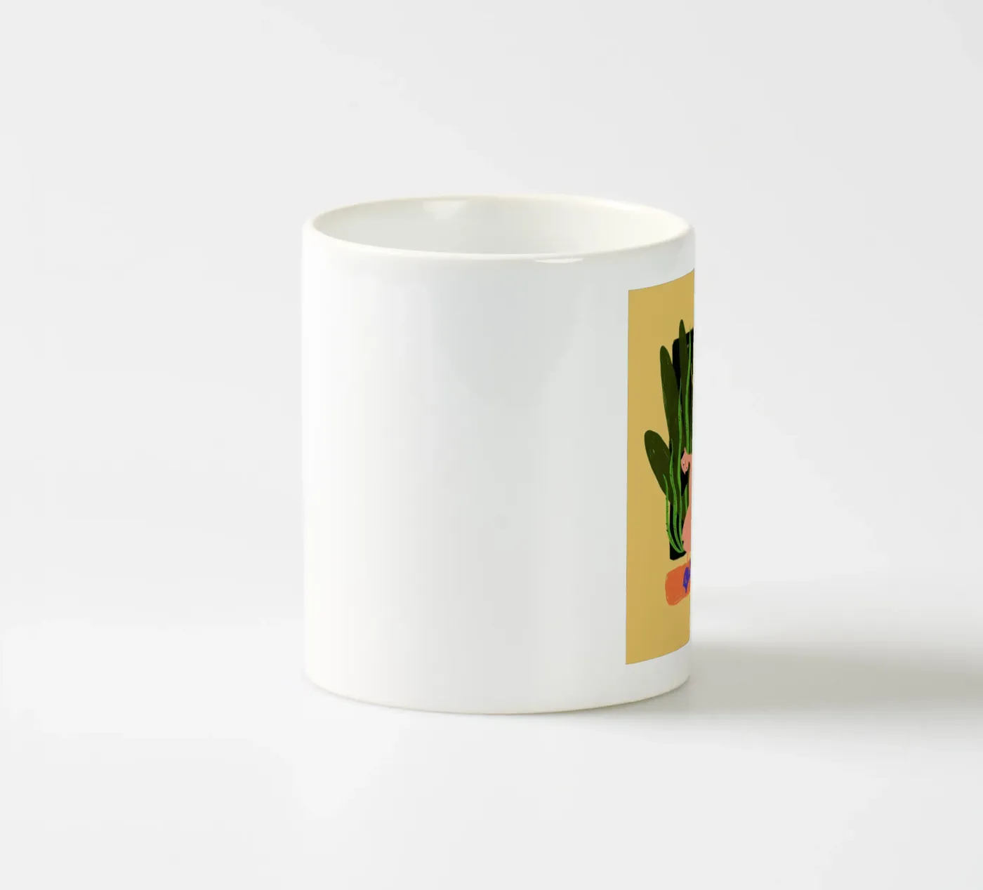 River Bathing ceramic mug by Studio One