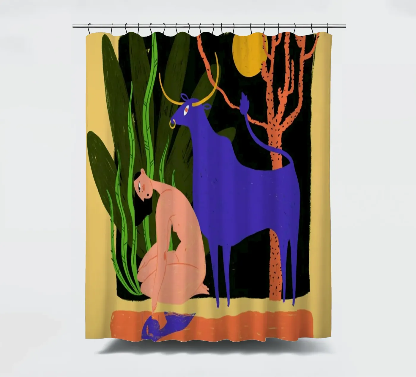 River Bathing douchegordijn van Studio One