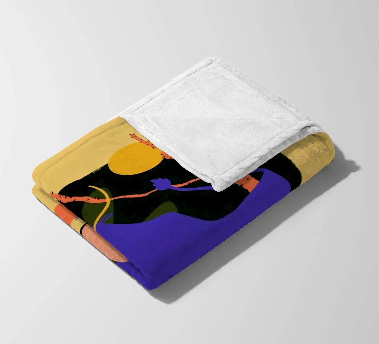 River Bathing Fleecedecke von Studio One