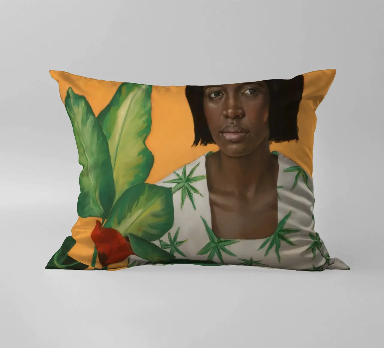 Chaotic Joyful Space decorative cushion by Opal Strokes
