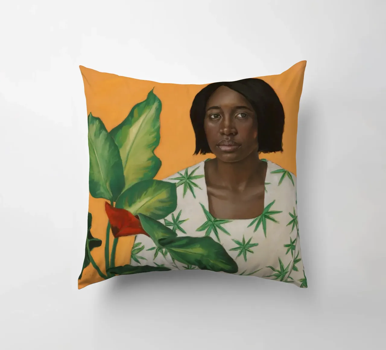 Chaotic Joyful Space decorative cushion by Opal Strokes