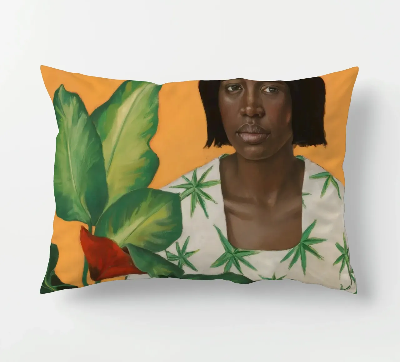 Chaotic Joyful Space decorative cushion by Opal Strokes
