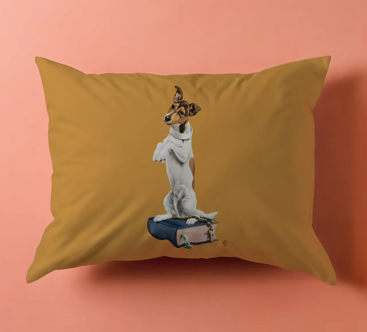 Jacked (Colour) cuscino da Rob Art | Illustration