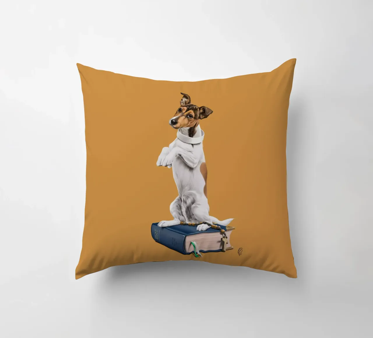 Jacked (Colour) cuscino da Rob Art | Illustration
