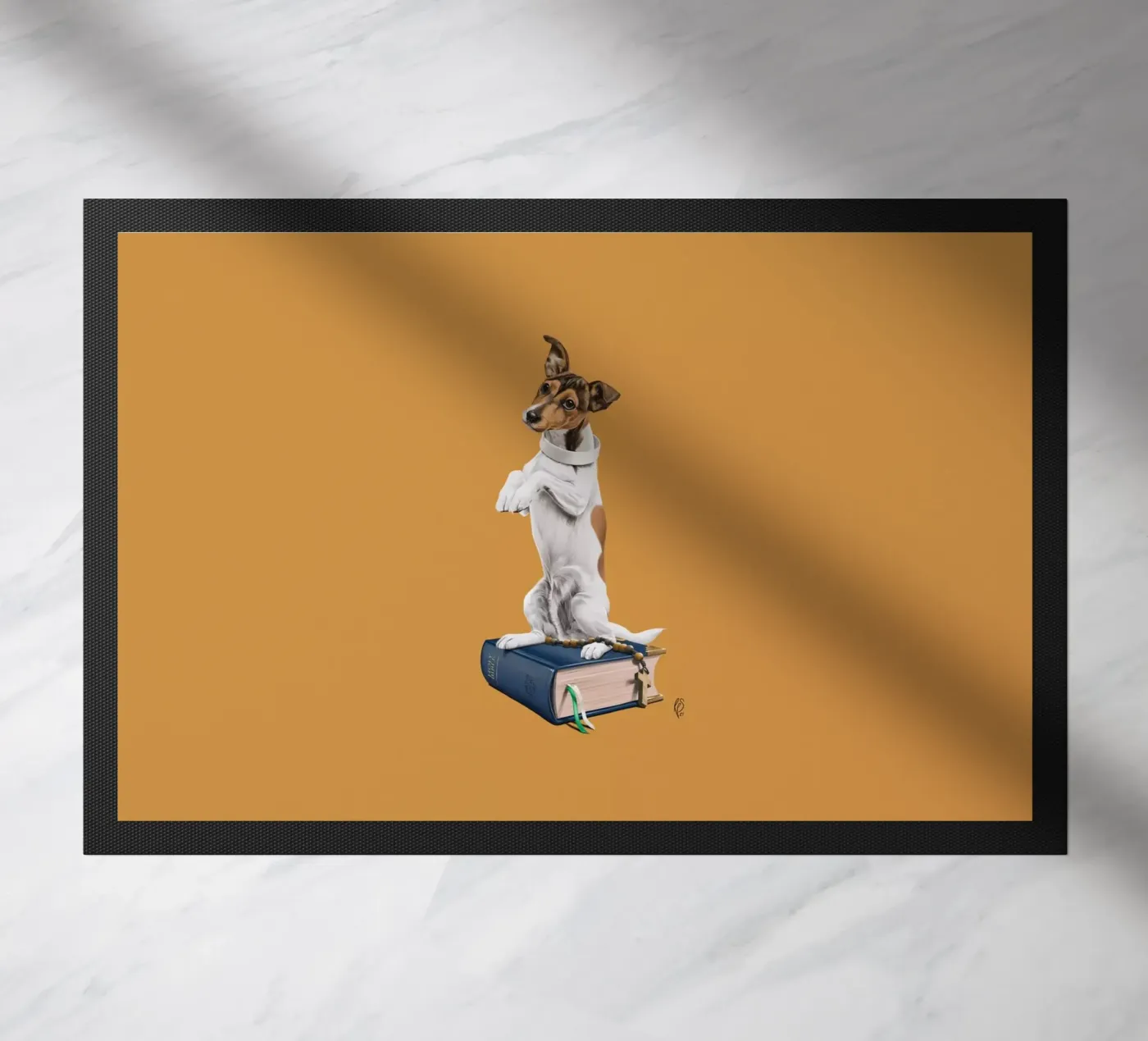 Jacked (Colour) doormat by Rob Art | Illustration