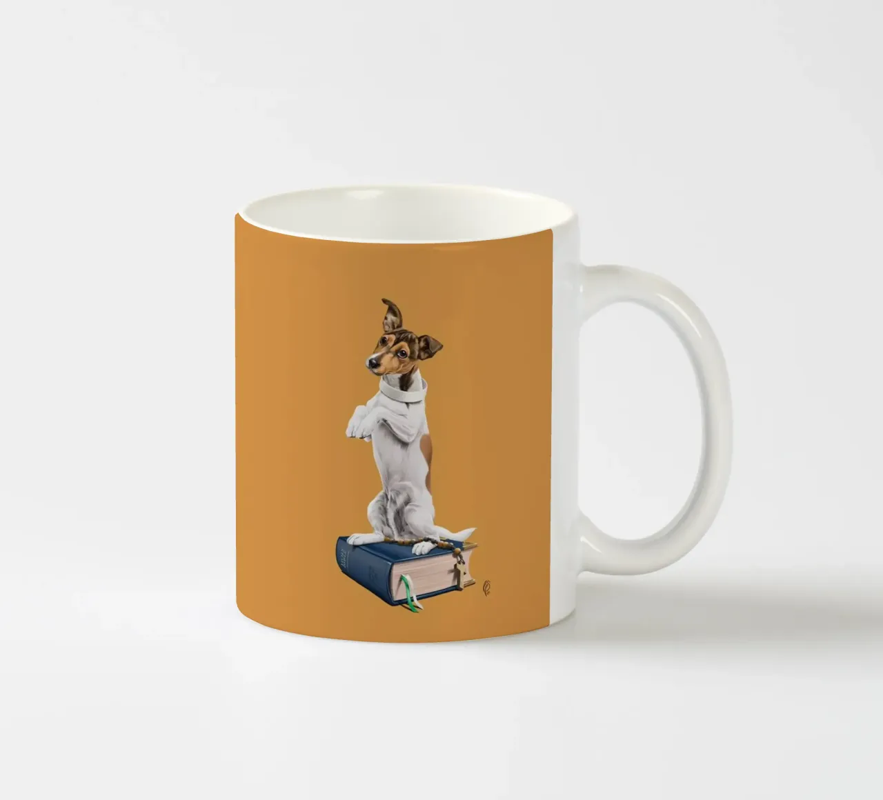 Jacked (Colour) tazza in ceramica da Rob Art | Illustration