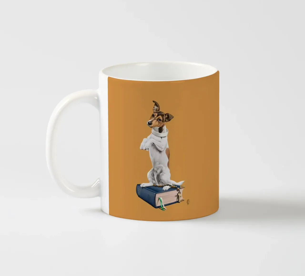 Jacked (Colour) tazza in ceramica da Rob Art | Illustration