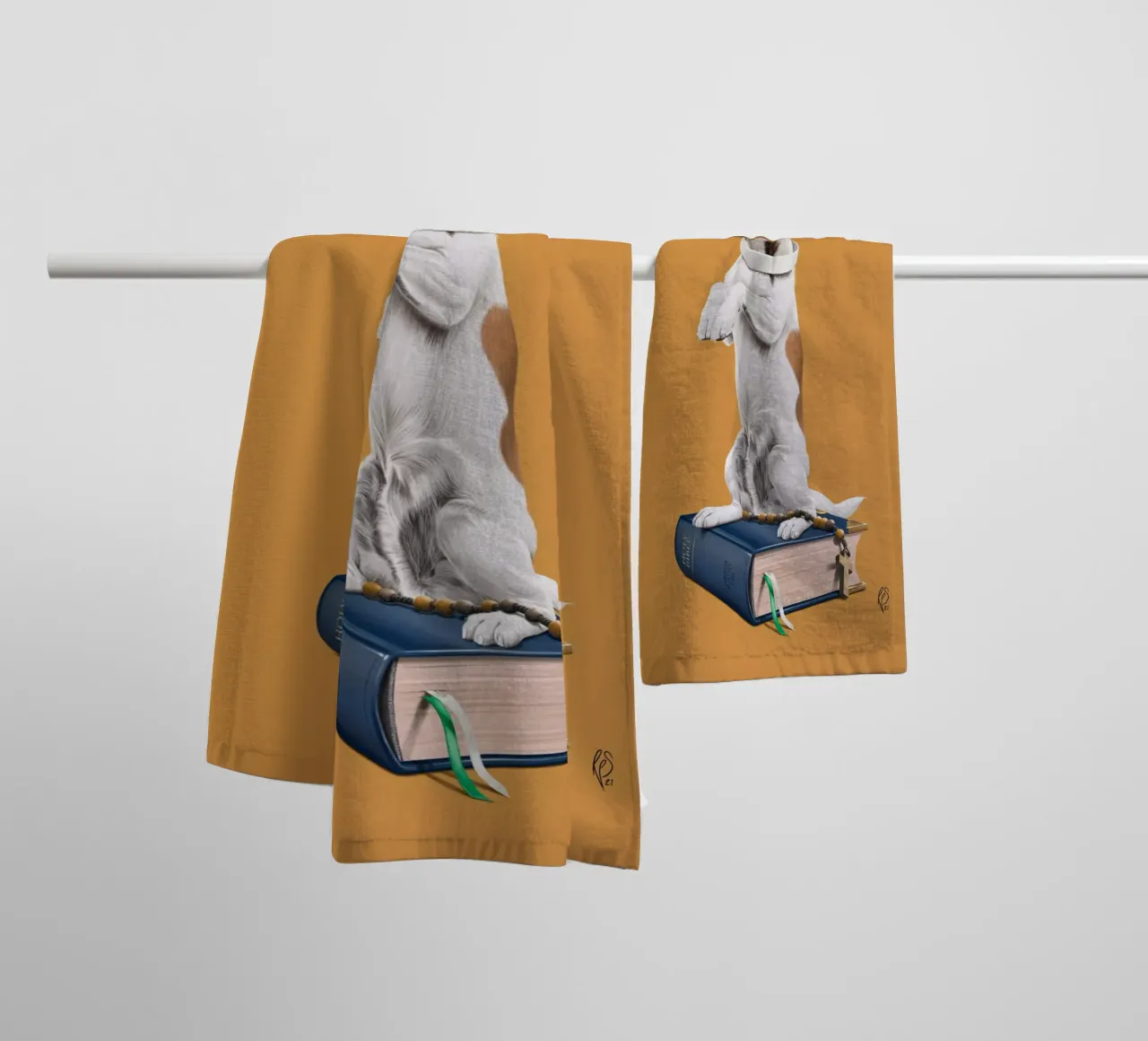 Jacked (Colour) asciugamano da bagno da Rob Art | Illustration