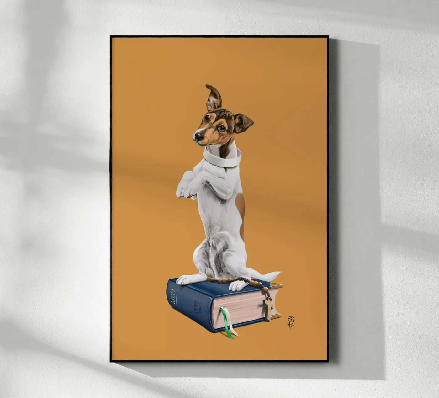 Jacked (Colour) acryl van Rob Art | Illustration