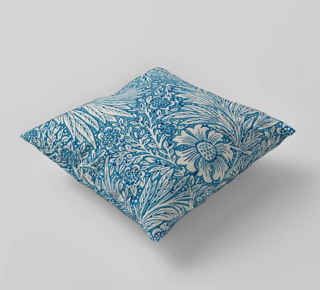 William Morris Seaweed - Modello botanico Arts & Crafts cuscino da NorwesClub