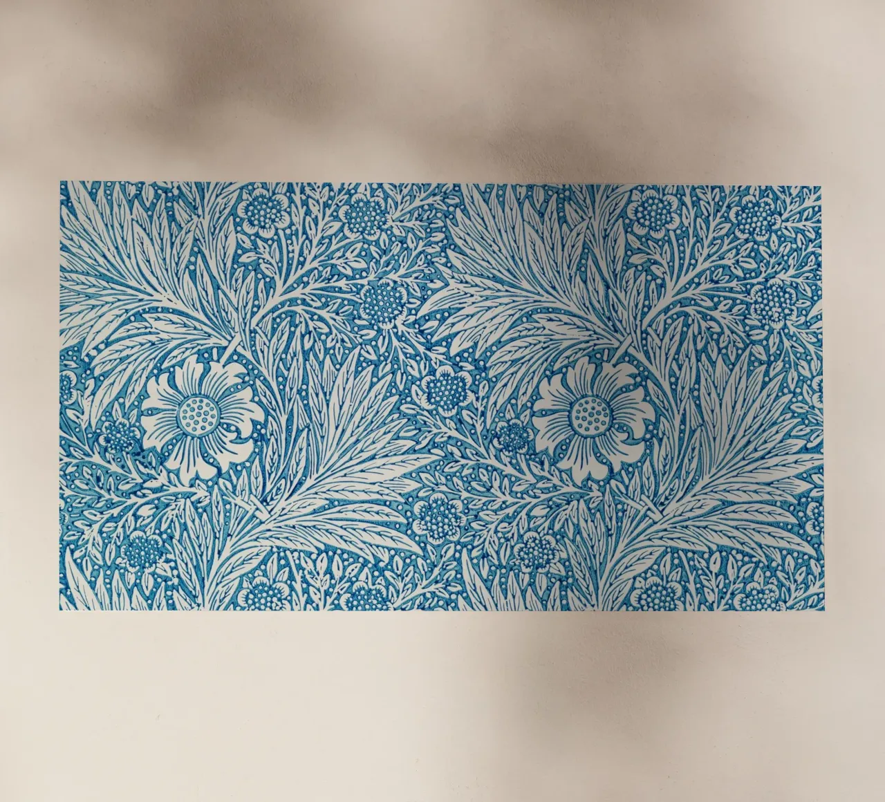 William Morris Seaweed - Modello botanico Arts & Crafts pellicola backlit da NorwesClub