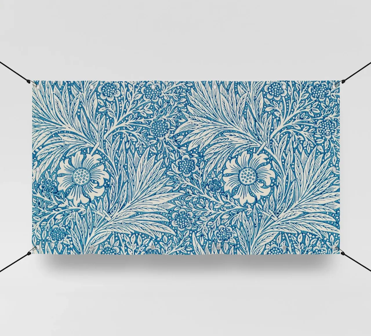William Morris Seaweed - Modello botanico Arts & Crafts telo in pvc da NorwesClub