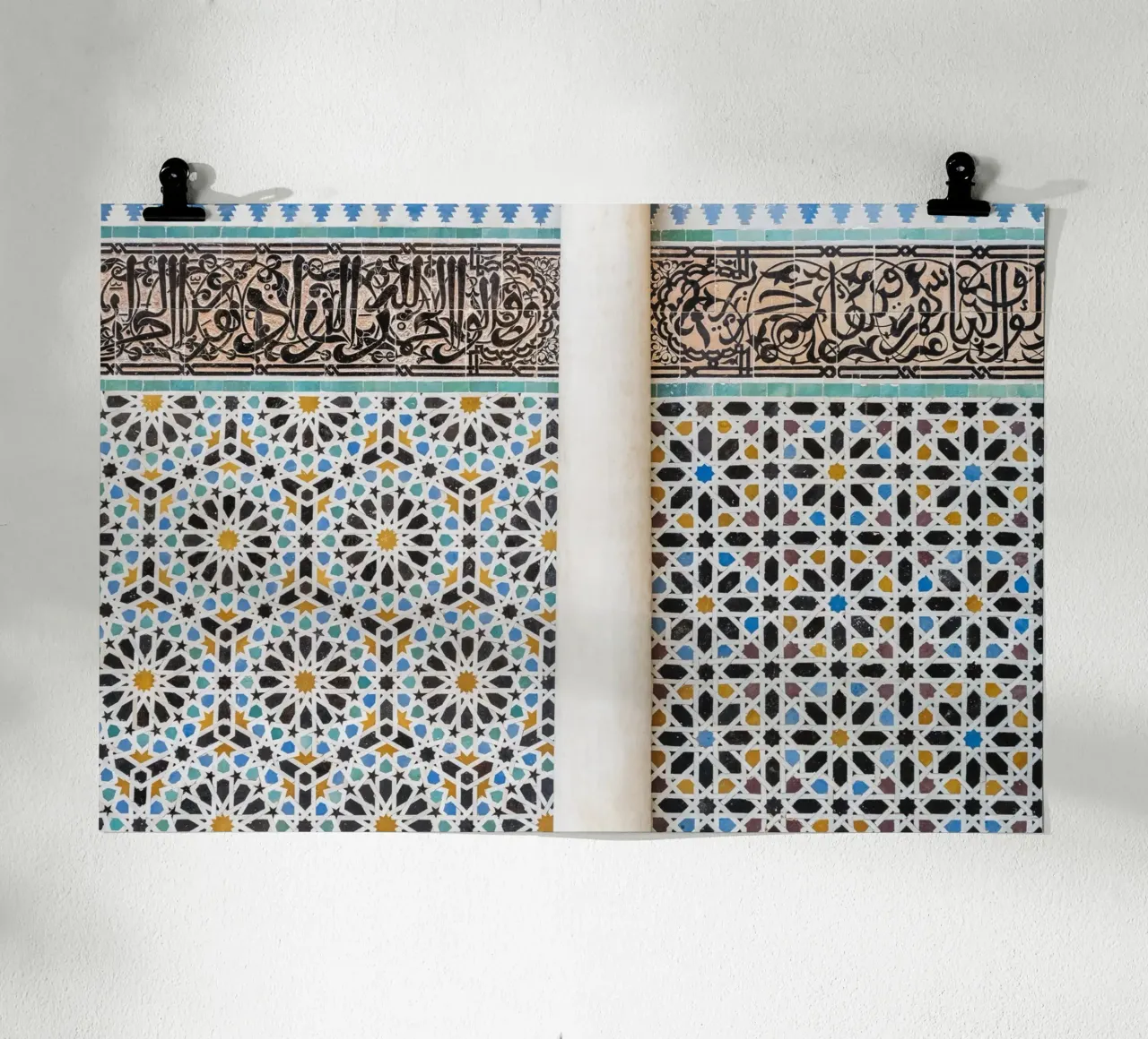 Wallart in Morocco poster con telaio in plastica da photolovers