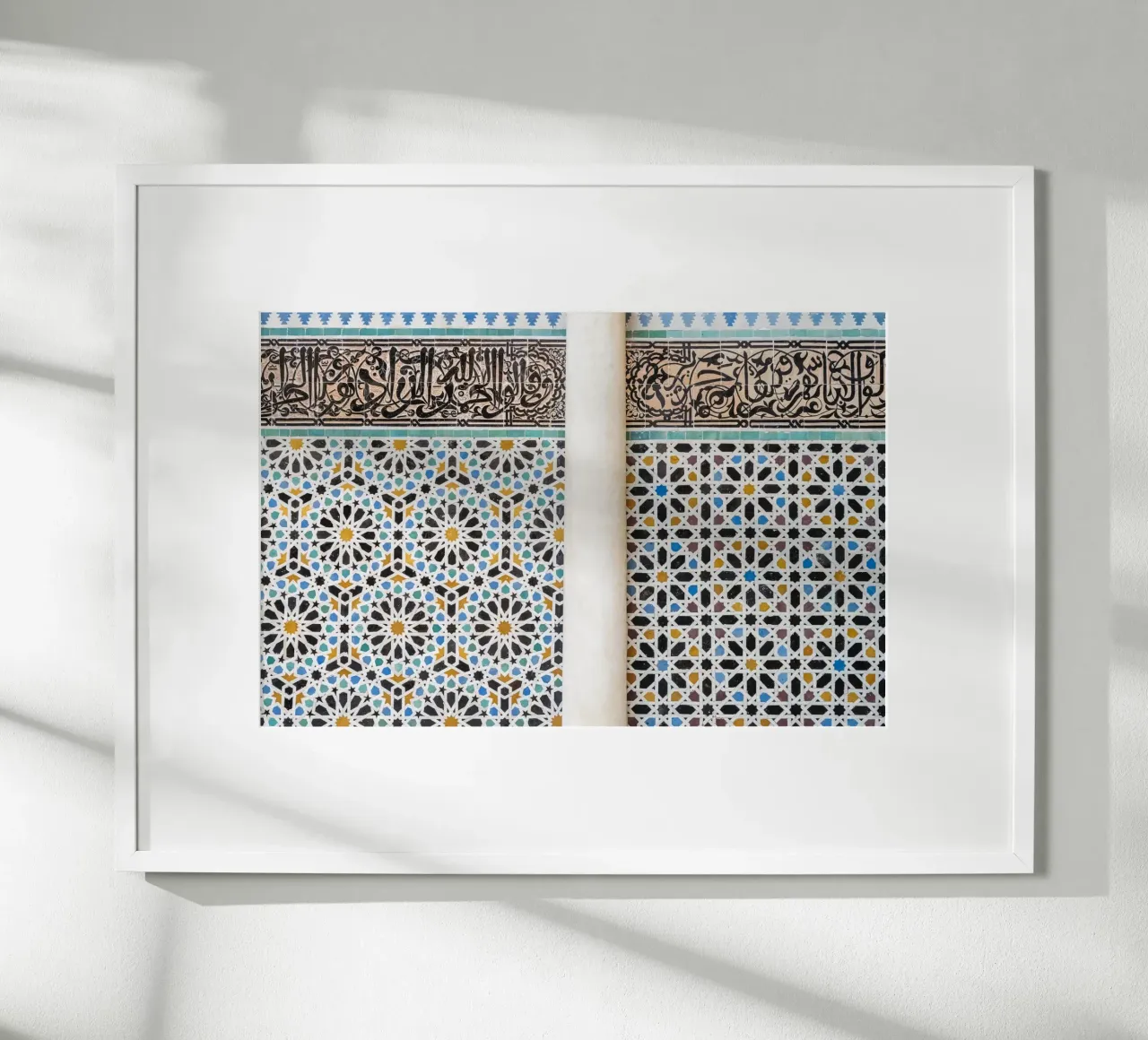 Wallart in Morocco poster con telaio in plastica da photolovers