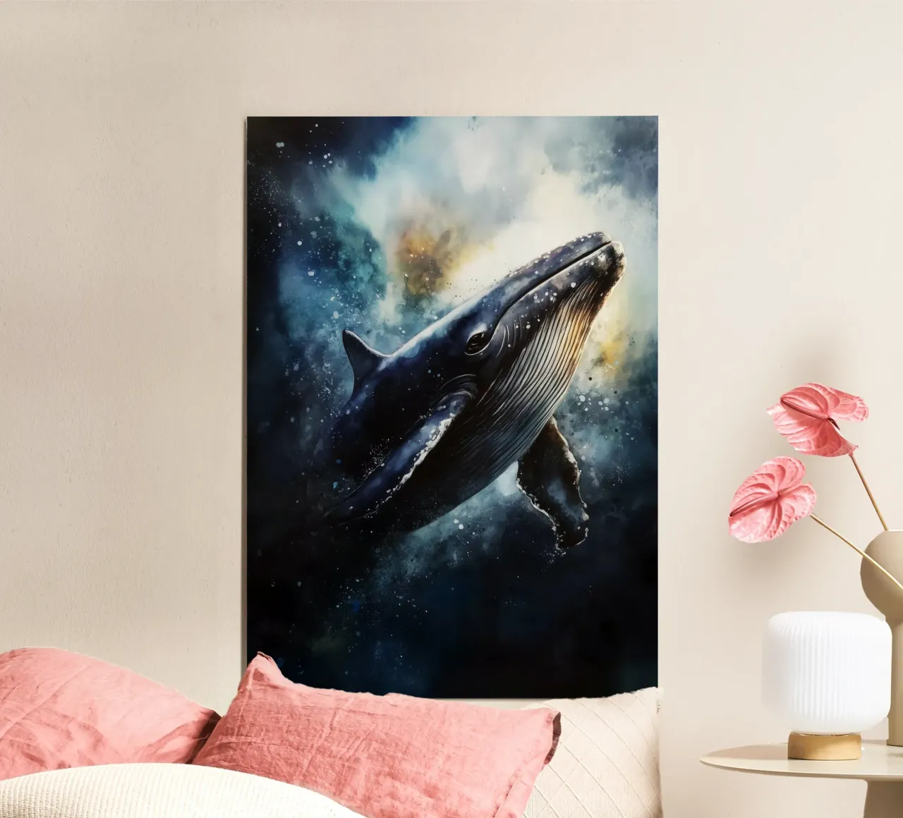 La vida de las ballenas hahnemühle de Justyna Jaszke JBJart