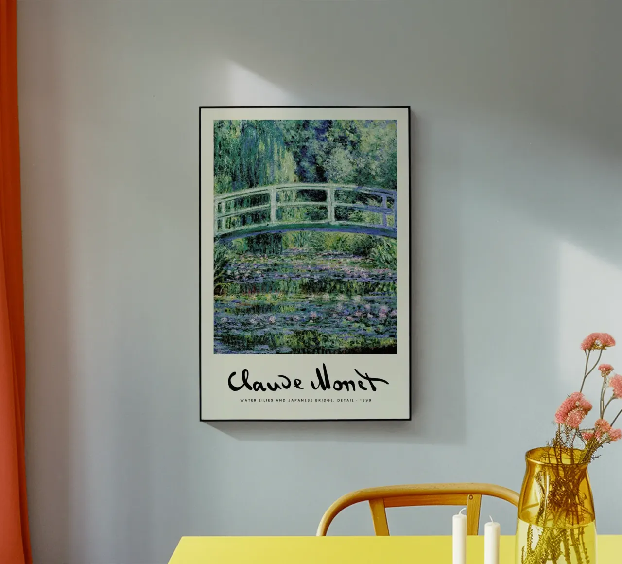 Monet – Signed Japanese Bridge plexiglass da Vintage by JUNIQE