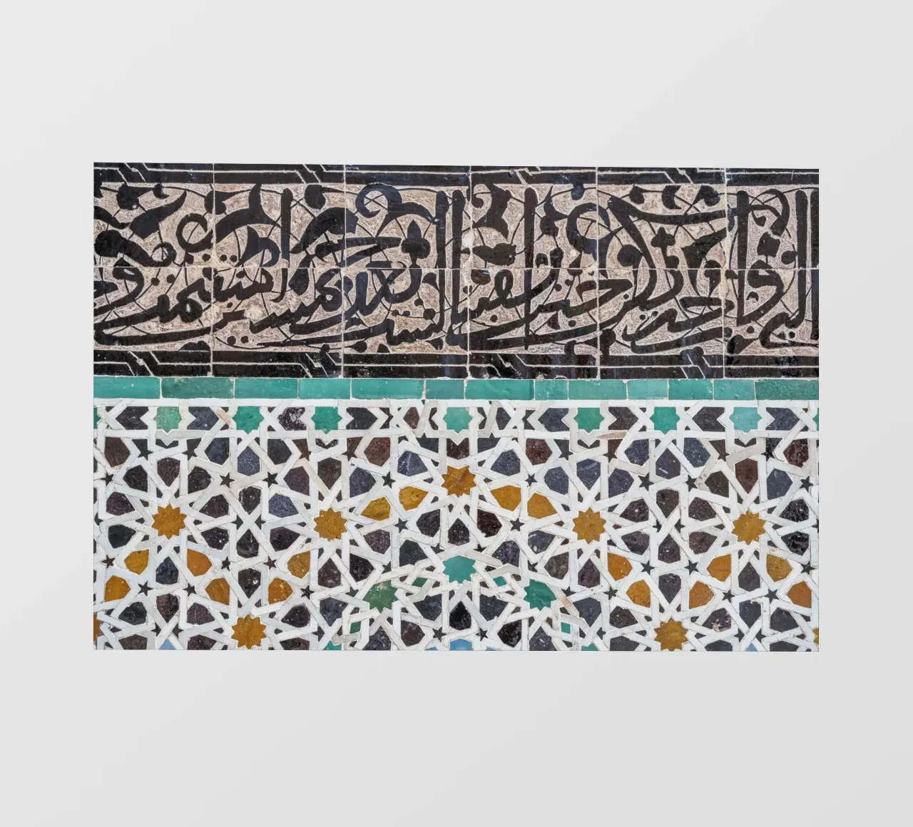 Arabian calligraphy in Morocco pellicola backlit da photolovers