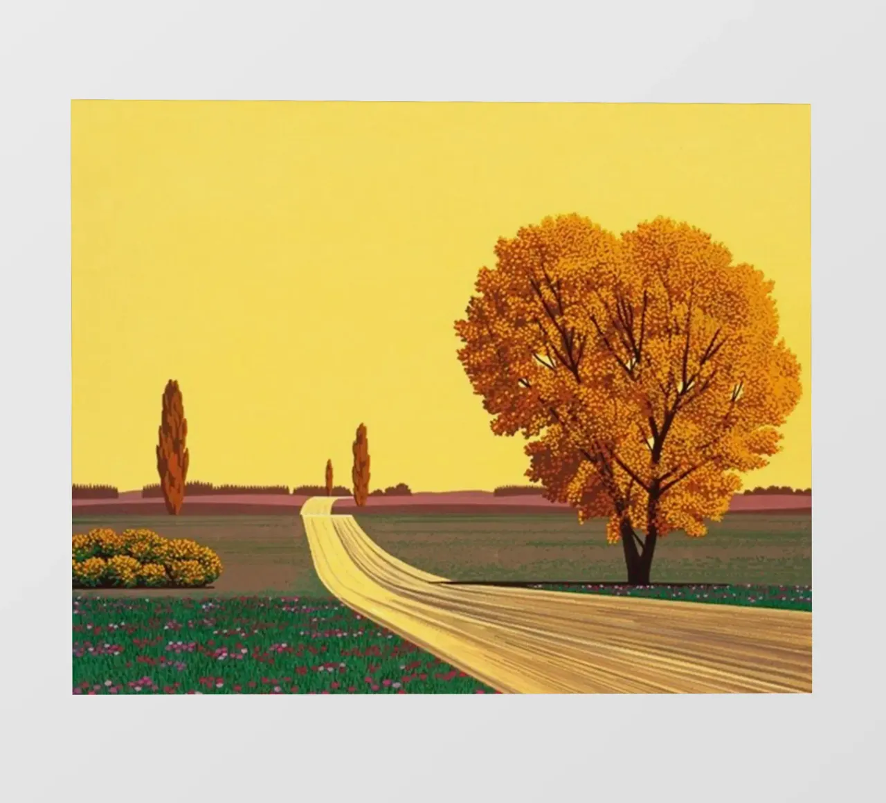 Hiroshi Nagai - Grande albero pellicola backlit da Art In The Sky