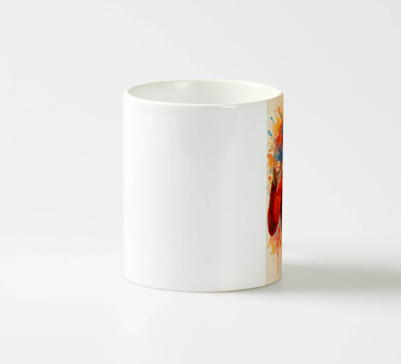 Acquerello sul gol di Ronaldo tazza in ceramica da BONANZA