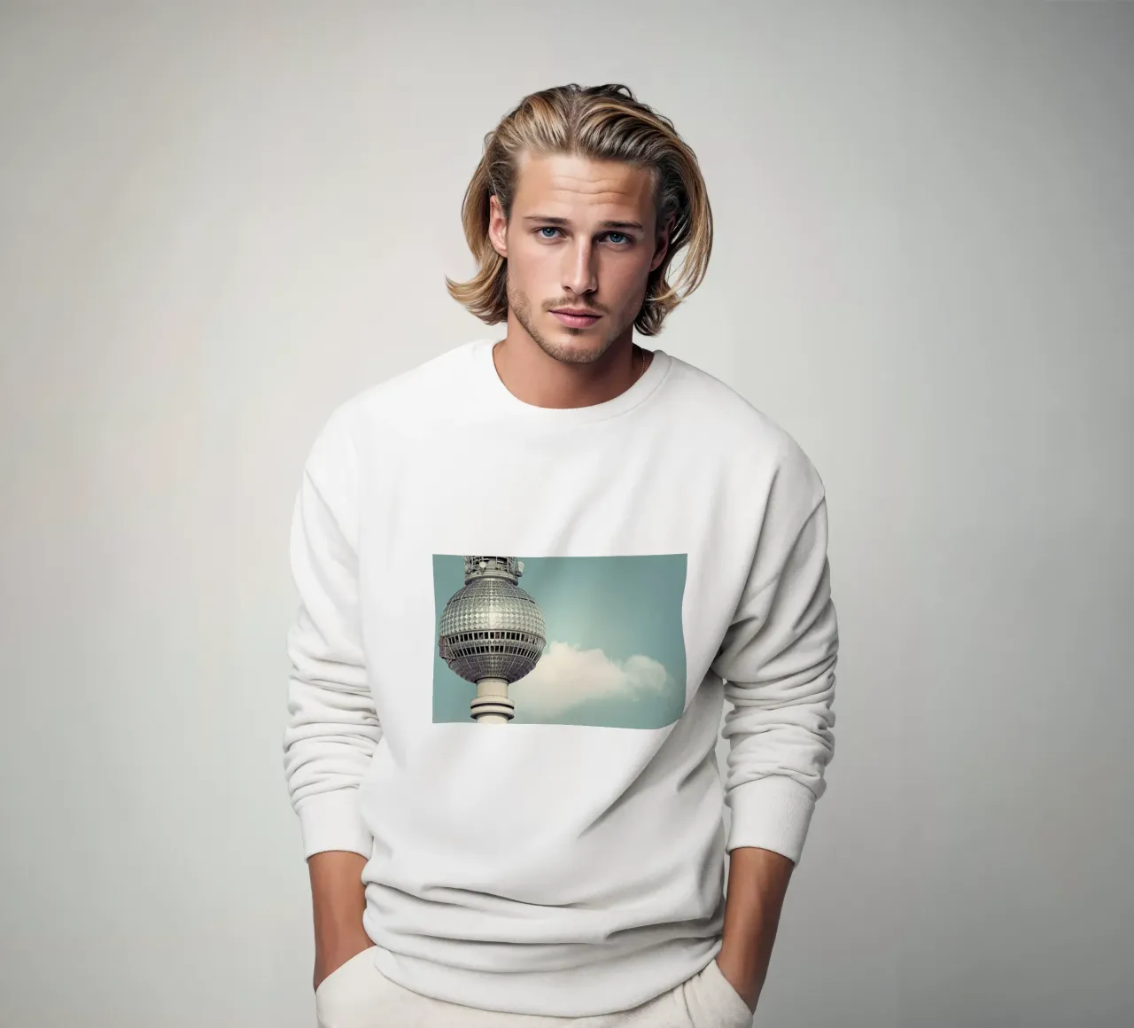 Fernsehturm felpa da Michael Belhadi