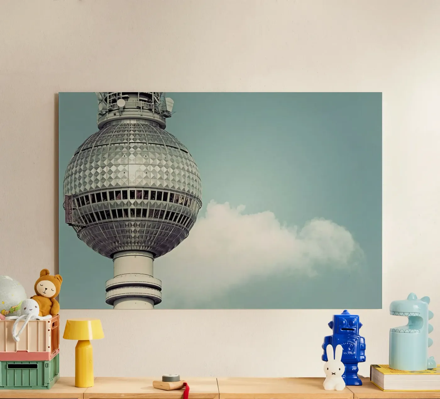 Fernsehturm Acryl-Glas von Michael Belhadi