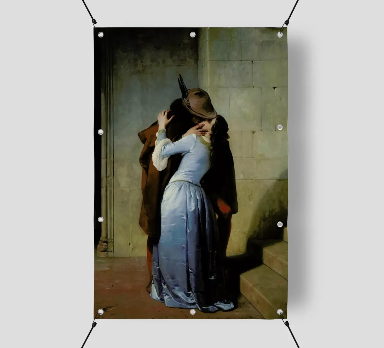 Hayez - El Beso telo in pvc da Vintage by JUNIQE