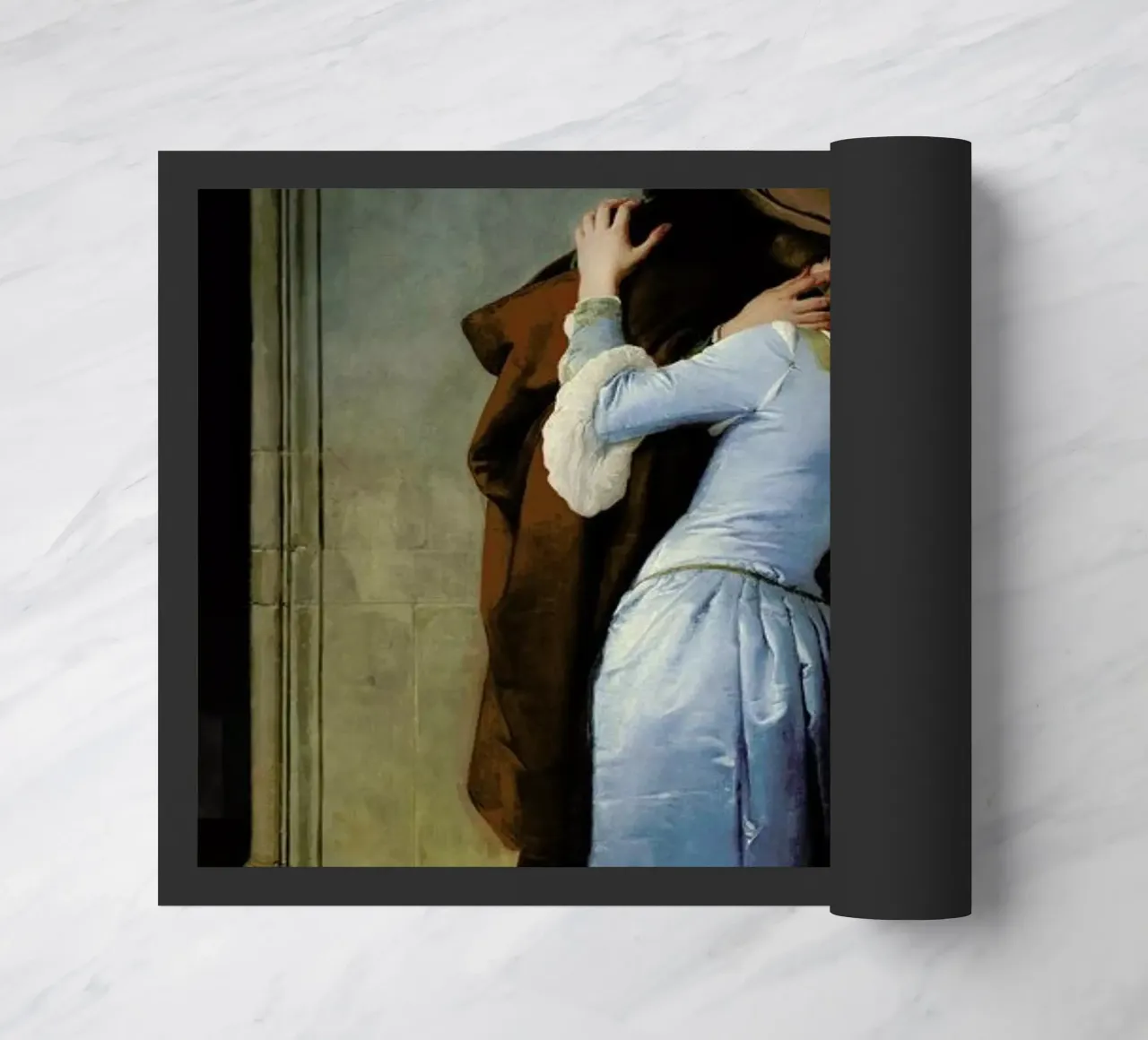 Hayez - El Beso zerbino da Vintage by JUNIQE
