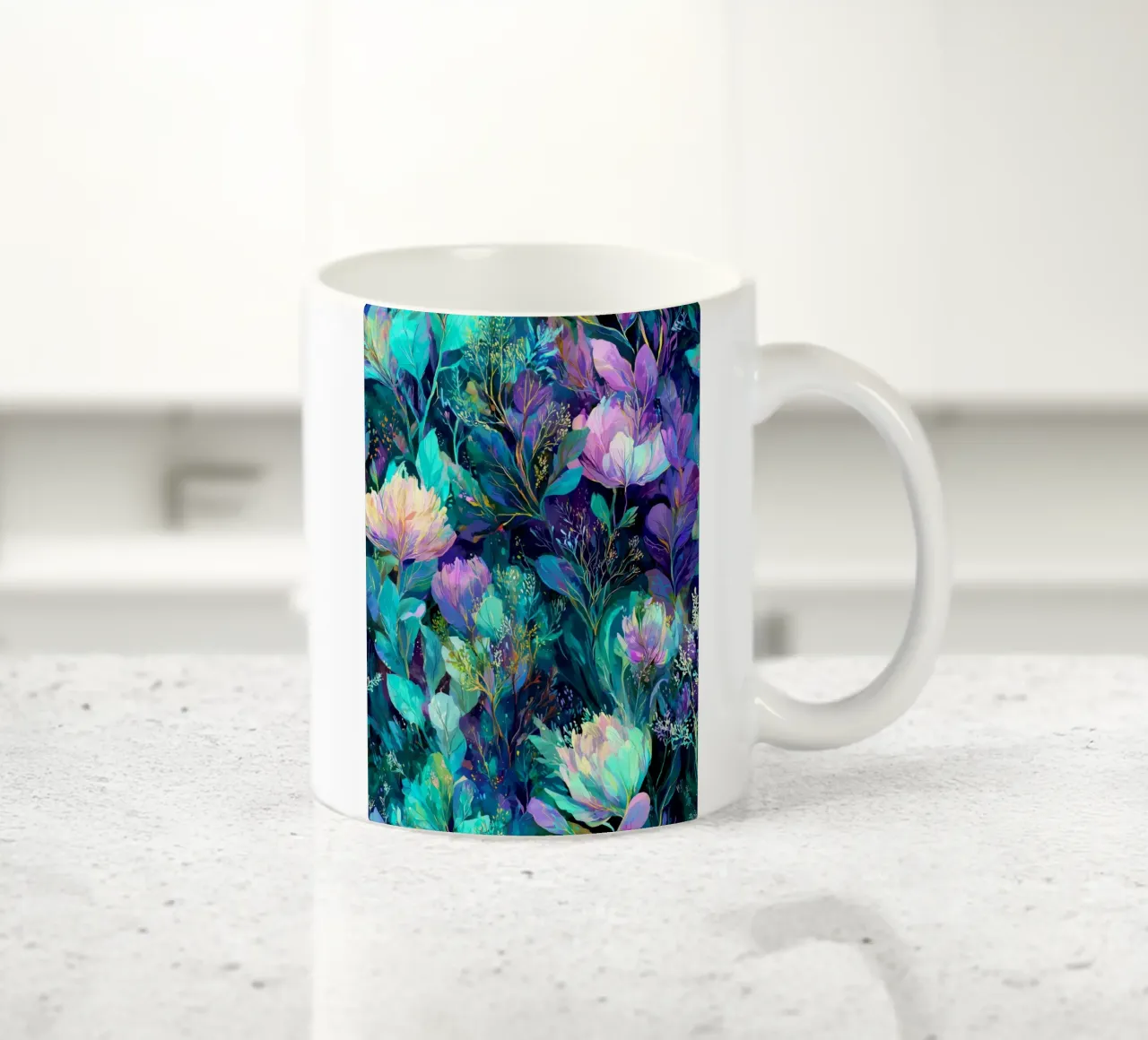 Prato viola tazza in ceramica da Justyna Jaszke JBJart