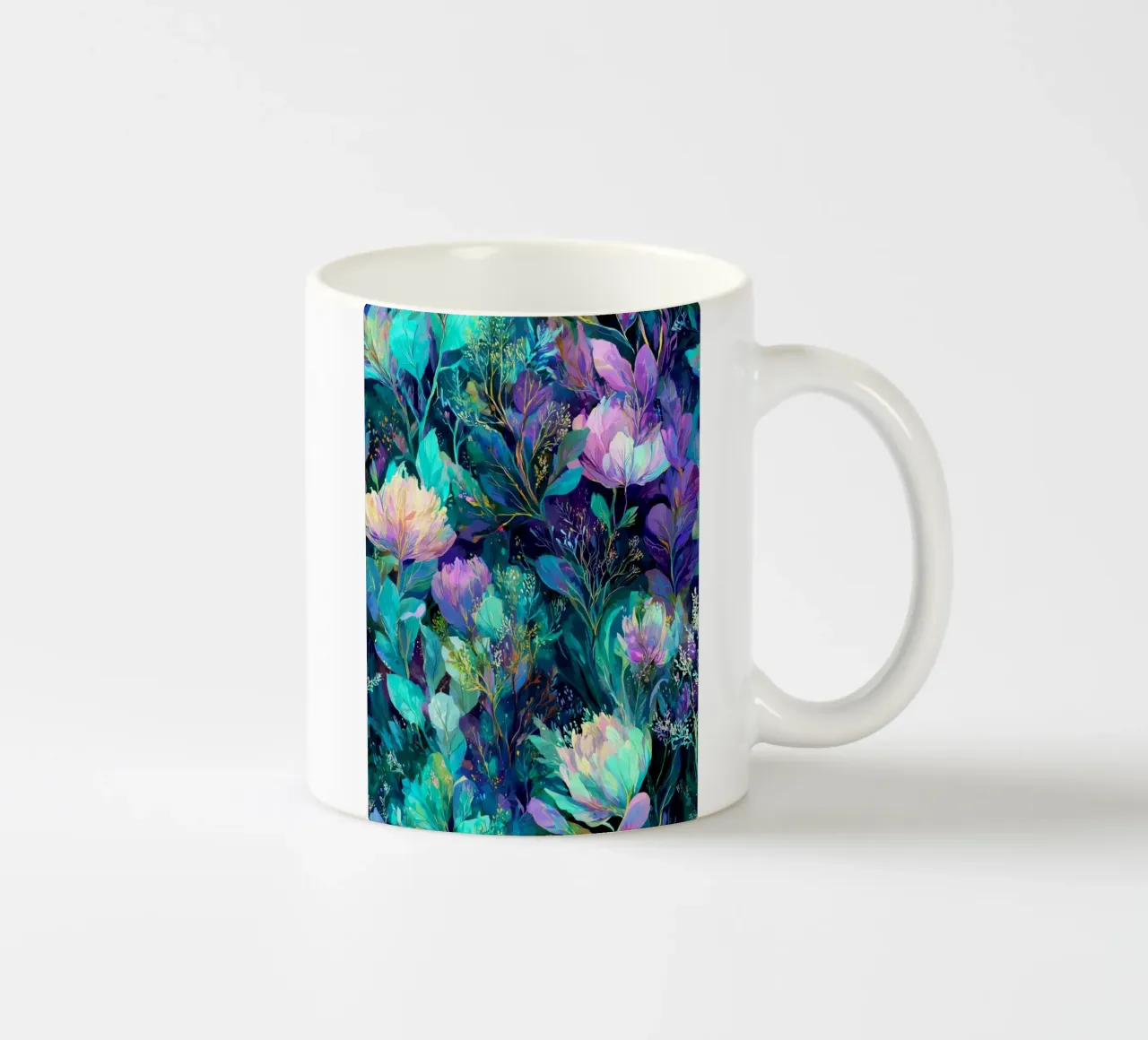 Prato viola tazza in ceramica da Justyna Jaszke JBJart