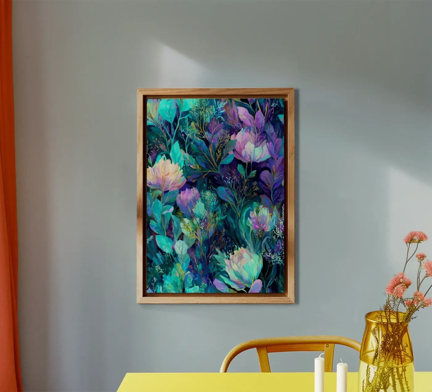 Prato viola pannello forex da Justyna Jaszke JBJart