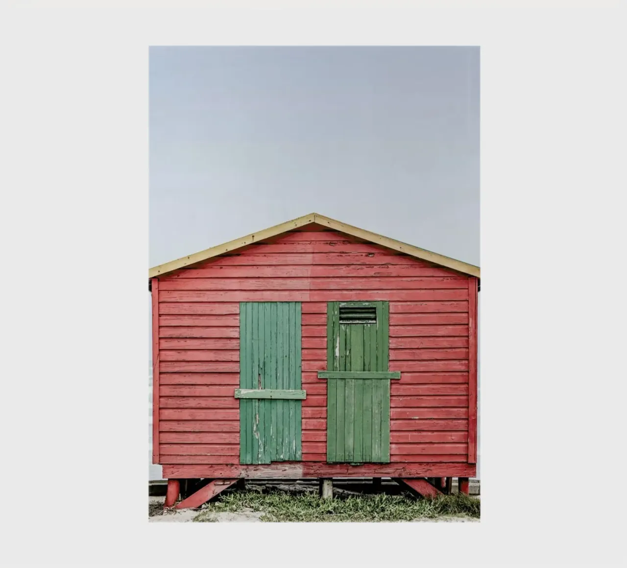 Red Hut notebook by Shot By Clint