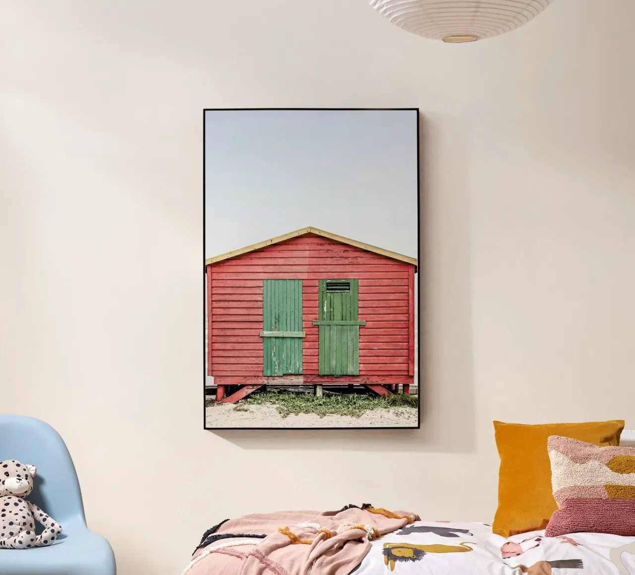 Red Hut plexiglass da Shot By Clint