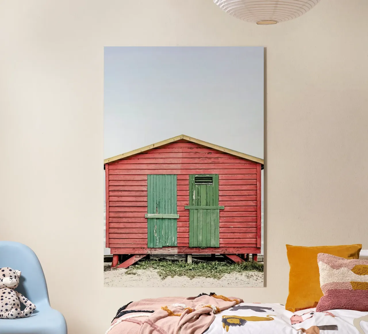 Red Hut plexiglass da Shot By Clint