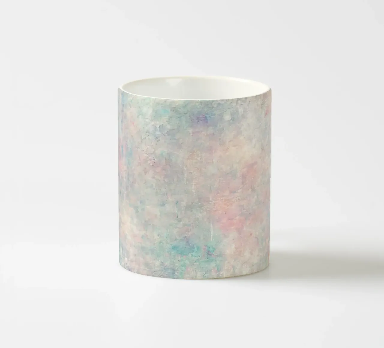 Etherisch Pastel Abstract - Getextureerde Moderne Kunstdruk keramische mok van NorwesClub