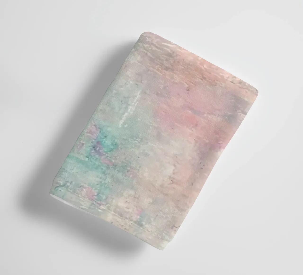 Etherisch Pastel Abstract - Getextureerde Moderne Kunstdruk badhanddoek van NorwesClub