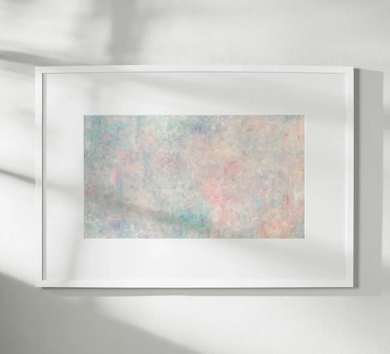 Etereo pastello astratto - Stampa d'arte moderna strutturata poster da NorwesClub